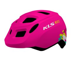 Шлем детский KLS Zigzag 022 розовый S (49-53 cм)
