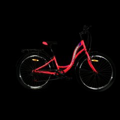 Велосипед Cross Betty 26" рама -13" рожево-сірий