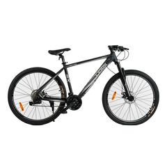 Велосипед Corso "Leroi" 27.5" LR-27488 рама алюмінієва 19``, обладнання L-TWOO 27 швидкостей, вилка MOMA, сірий з чорним