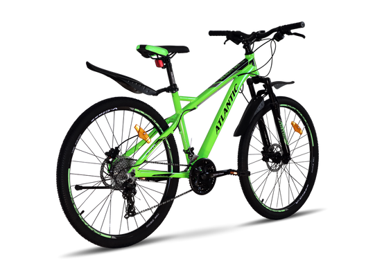 Велосипед 26" Atlantic Rekon DХ Pro, алюміній, рама 14" чорно-зелений