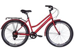 Велосипед 26" Discovery PRESTIGE WOMAN 2022 (червоний (м))