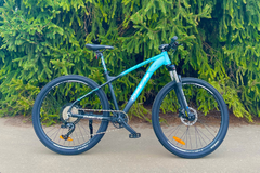 Велосипед 27,5" Oskar Veva черно-голубый
