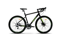Велосипед VNC PrimeRacer A5, 28", рама 19,5" Black-Lime 2023
