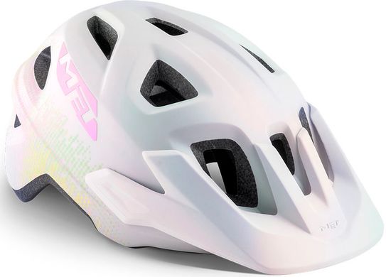 Шлем подростковый MET Eldar Iridescent White Texture | Matt