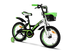 Велосипед 16" VNC Wave AC black /green, V9AC-16BA-BG, 22см (1384), чорно-зелений - 3