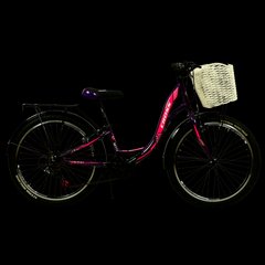 Велосипед Cross Betty 24 " Фиолетовый-Розовый