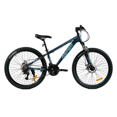 Велосипед CORSO ASPER 26", алюминий, рама 13’’, оборудование LTWOO A2, черный с синим (SP-26514)