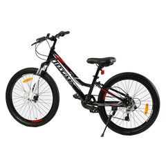 Велосипед Corso «Optima» 24" дюйма TM-24100 рама алюминиевая 11", оборудование Shimano 7 скоростей