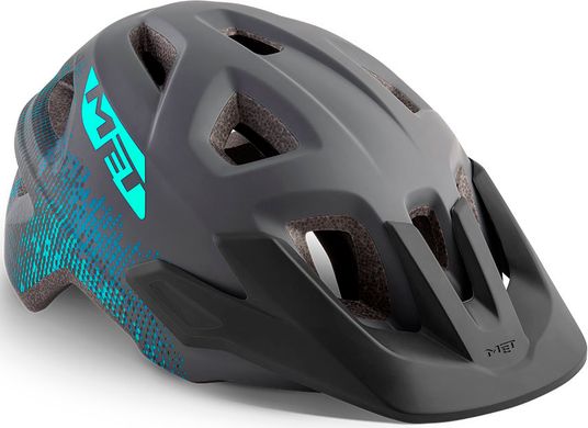 Шлем подростковый MET Eldar Gray Texture | Matt