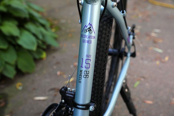 Велосипед подростковый Kinetic PROFI 26" серый 2023