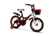 Велосипед 16 " VNC Wave V9AC-16BA-BR, 22см (1377) червоно-чорний - 2