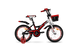 Велосипед 16 " VNC Wave V9AC-16BA-BR, 22см (1377) червоно-чорний - 1