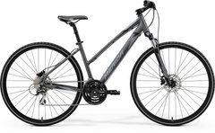 Велосипед 28" Merida CROSSWAY 20-D L silk anthracite(grey/black) 2021