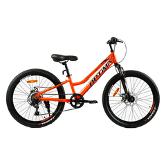 Велосипед Corso «Optima» 24" дюйма TM-24215 рама алюминиевая 11", оборудование Shimano 7 скоростей