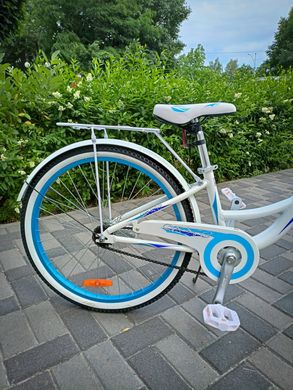 Велосипед VNC 24 "Emily AC білий з синім