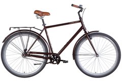 Велосипед 28" Dorozhnik COMFORT MALE коричневий 2024