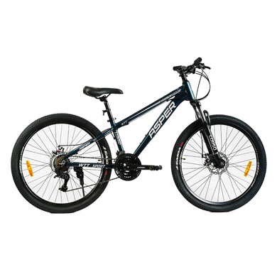 Велосипед CORSO ASPER 26", алюміній, рама 13’’, обладнання LTWOO A2, чорний з білим (SP-26822)