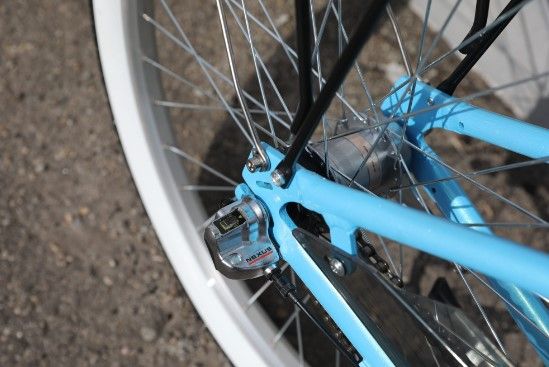 Велосипед складной Winner IBIZA 24" 3-скорости, планетарная втулка,голубой 2024