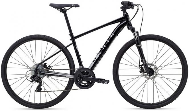 Велосипед 28 "Marin SAN RAFAEL DS1 Gloss Black 2021