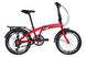 Велосипед 20" Dorozhnik ONYX, складний, 7 швидкостей червоний (м) 2022 - 1
