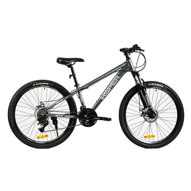Велосипед CORSO ASPER 26", алюминий, рама 13’’, оборудование LTWOO A2, серый с белым (SP-26900)