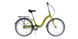 Велосипед складний Winner IBIZA 24 " 3 швидкості, планетарна втулка, зелено-жовтий 2024 - 1