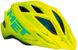Шлем подростковый MET CrackerJack (52-57 cm) с мигалкой Safety Yellow matt - 1