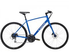 Велосипед Trek FX 2 Disc 28" синий 2021