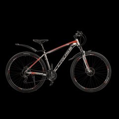 Велосипед Cross Egoist-v1.0 29" рама 18" Серый-Красный 2022