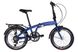 Велосипед 20" Dorozhnik ONYX, складний, 7 швидкостей синій (м)) - 1