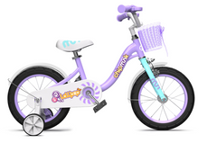 Велосипед детский RoyalBaby Chipmunk MM Girls 12", OFFICIAL UA, фиолетовый