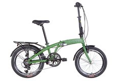 Велосипед 20" Dorozhnik ONYX складний, 7 швидкостей, хакі (м) 2022