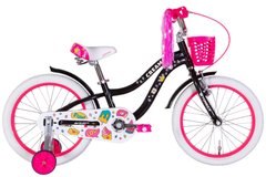 Велосипед 18" Formula CREAM чорний з рожевим