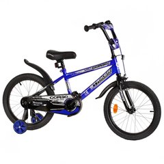 Велосипед Corso STRIKER 18", сталь, ножні гальма, синій з чорним