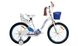 Велосипед 20" Atlantic Milky, сталь, з сидінням для ляльки біло-блакитний