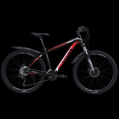 Велосипед Titan Germes 27.5" рама - 17" чорно-червоний