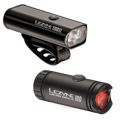Комплект світла Lezyne Macro Drive 1100XL / Micro Drive