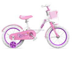 Велосипед дитячий RoyalBaby Chipmunk MM Girls 12 ", OFFICIAL UA, білий
