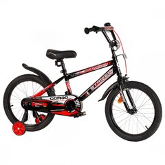 Велосипед Corso STRIKER 18", сталь, ножні гальма, червоний з чорним