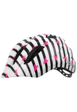 Шлем велосипедный детский Bobike Plus Pinky Zebra, S (52-56 см)