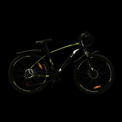 Велосипед CROSS Tracker 27.5" рама - 17" чорний-жовтий