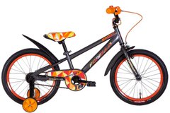 Велосипед ST 18" Formula SPORT с крылом Pl 2024 (сірий з помаранчовим)