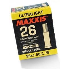 Камера Maxxis Ultra Light (IB59777000) 26x1.50/1.75 AV