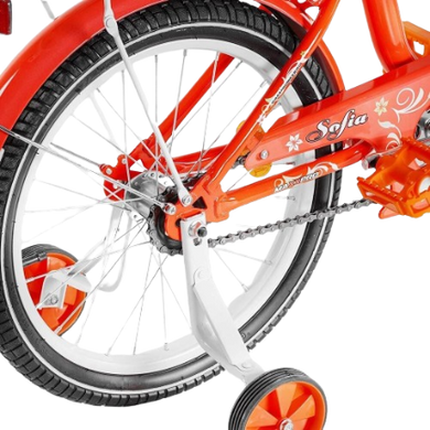 Велосипед Corso Sofia 18", сталь, ножные тормоза, красный