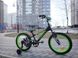 Велосипед AL 18" Formula SLIM 2022 (чорно-зелений ) - 2