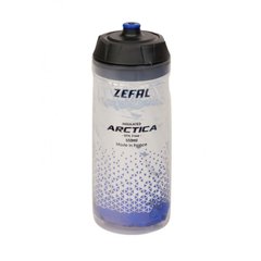 Фляга Zefal Arctica термос пластик/пластик, кришка Lock-Cap System, сріблясто-синя