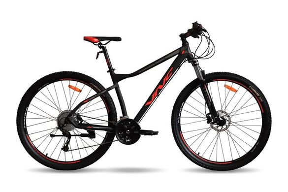 Велосипед VNC FastRider A9, 29" чорний з червоним 2022