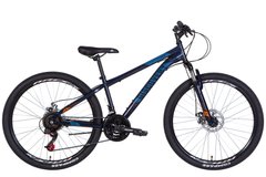 Велосипед 26" Discovery RIDER AM DD 2022 (темно-синій з помаранчевим (м))