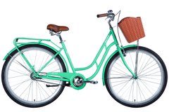 Велосипед 28" Dorozhnik RETRO, сталь, 1 швидкість, світло-зелений