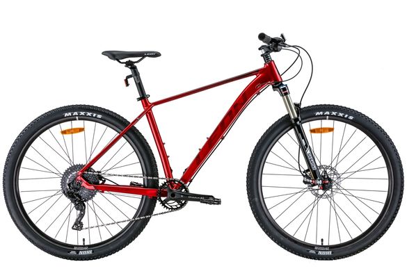 Велосипед 29" Leon TN-40 AM Hydraulic lock out HDD 2022 (червоний з чорним)